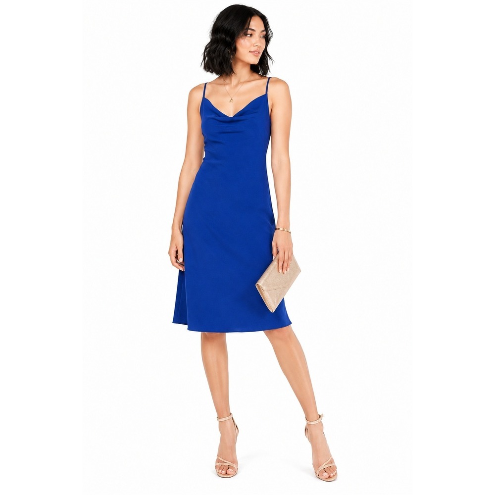 Women's Slip Cocktail Dress by 19 Cooper Blue Size XS New With Tags